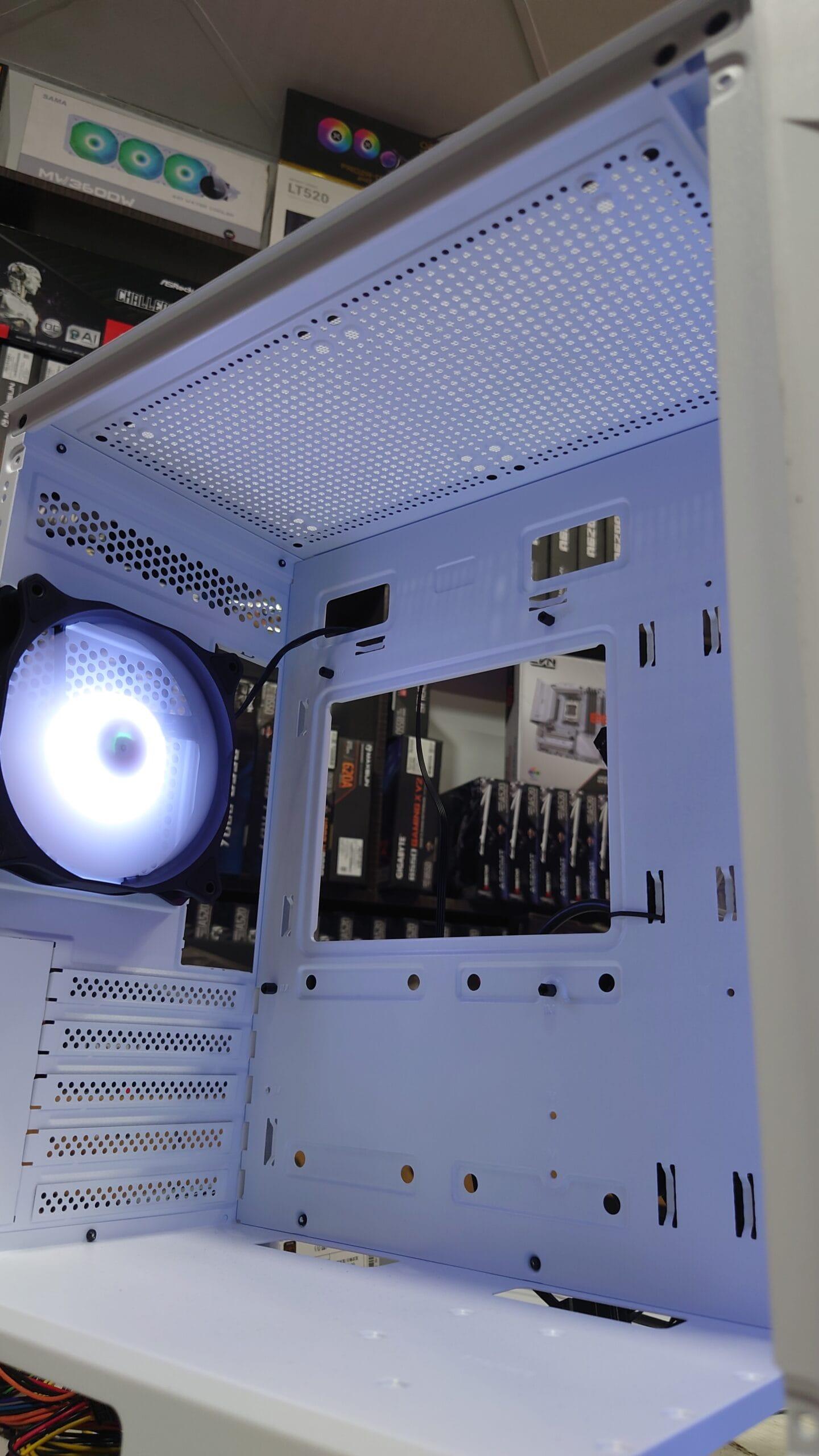 Edragon Casing Syrax Without Fan White Edragon Casing Syrax Without Fan White